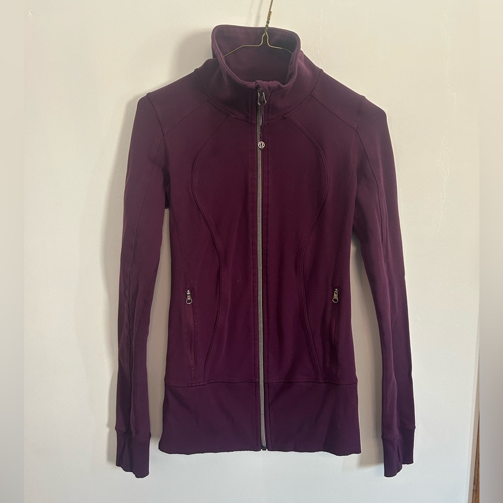 lululemon athletica Define Jacket Women's Deep Plum Full-Zip Utility Jacket